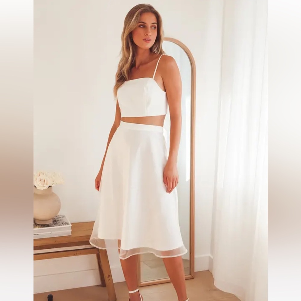What a Darling Top and Skirt